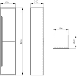 Ceruttispa Пенал Мессина 35 R подвесной – фотография-4